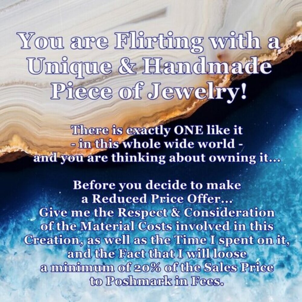 I ❤️ OFFERS! Please Read This First about My Handmade & One-of-a-kind Jewelry!